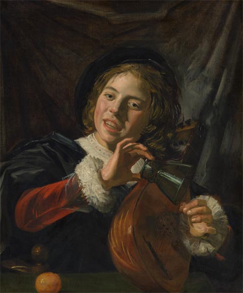 Frans Hals, Boy with a Lute c1625, Metropolitan, New York